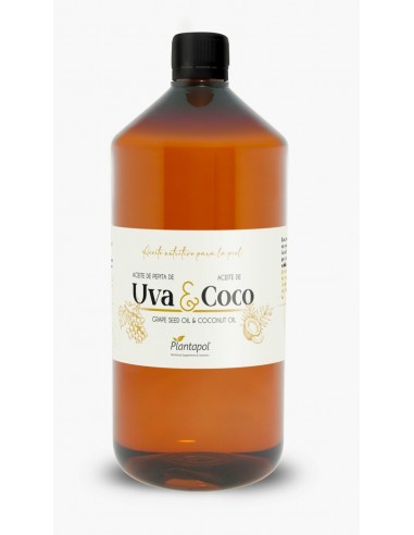 Aceite de pepita de uva y coco 1 litro