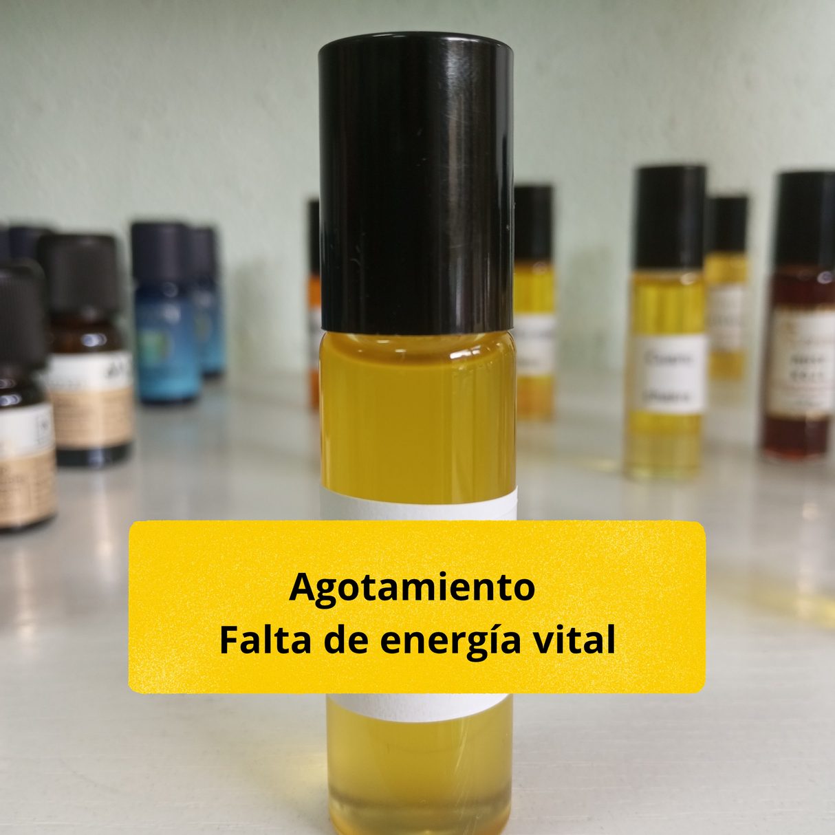 Roll on aromaterapia agotamiento