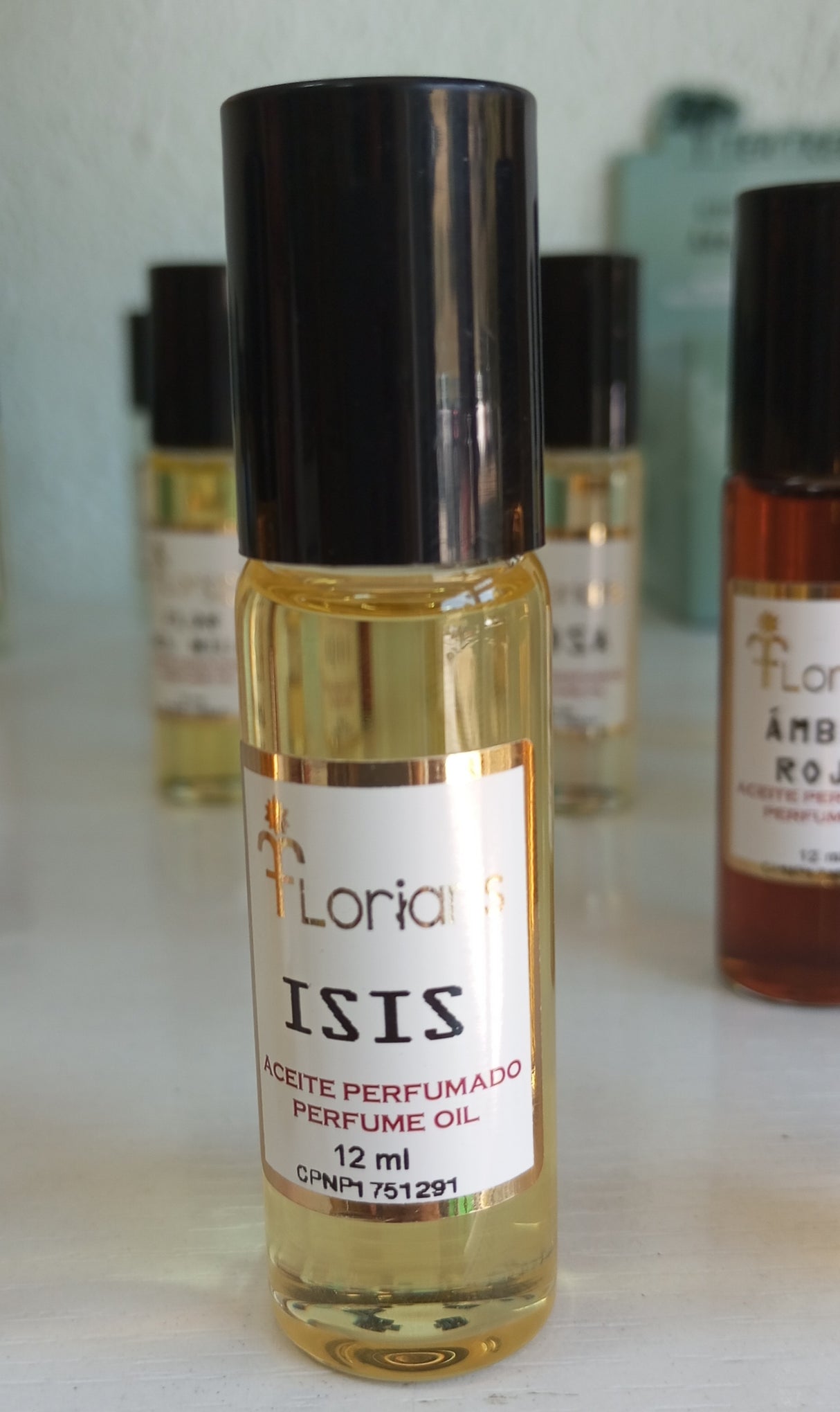 Aceite femenino Isis Florians