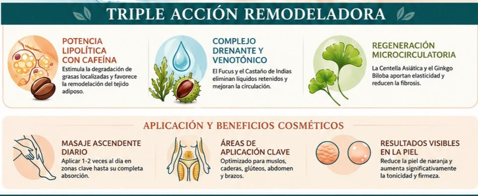 Gel anticelulítico triple acción Plantapol