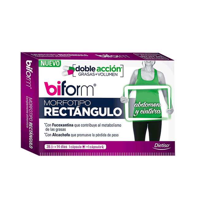 Morfotipo rectángulo 28 cápsulas Biform