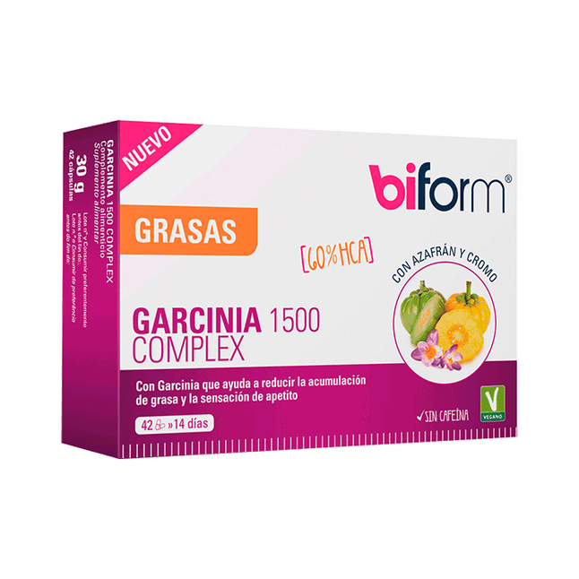 Garcinia 1500 complex 60 cápsulas Biform