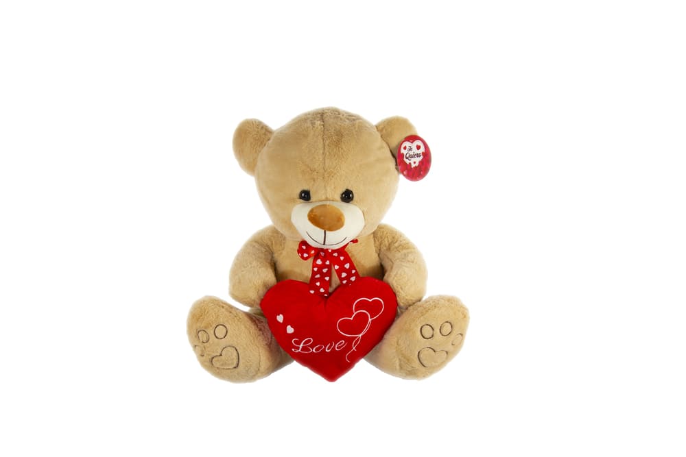 Oso pies corazón love 1