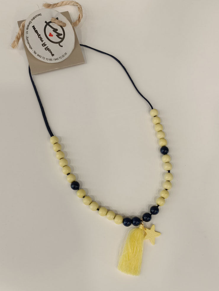 COLLAR CUENTAS Y ESTRELLA 1