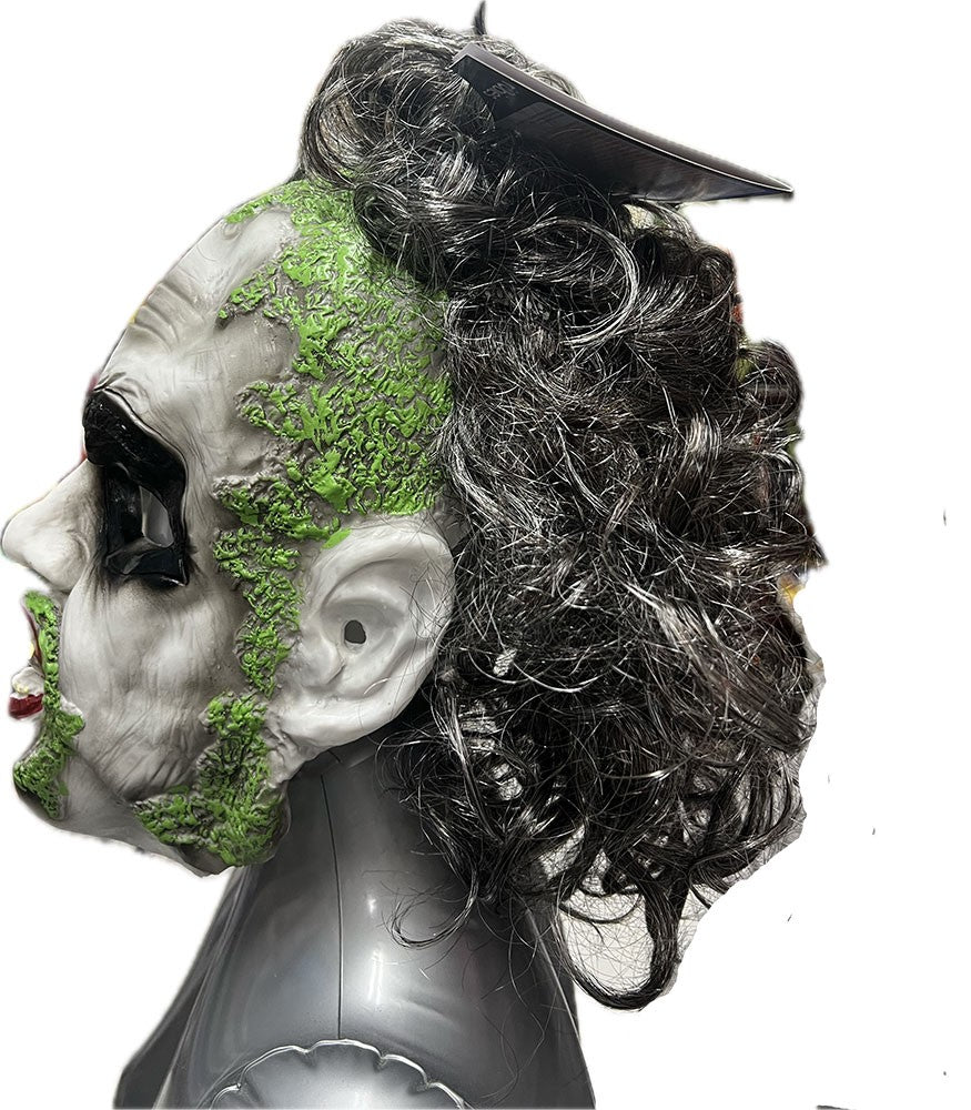 Mascara Latex con Pelo Beetlejuice para Adulto 2