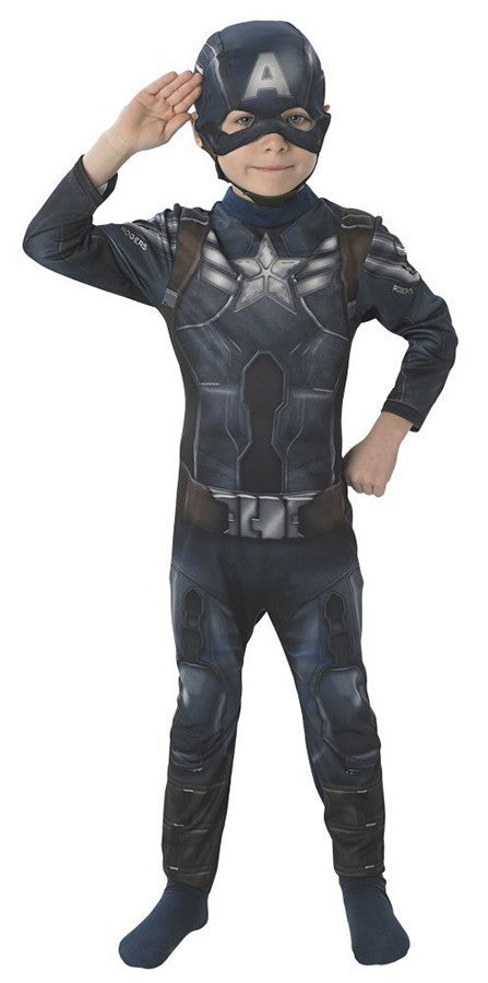 Disfraz Capitan America Soldado Invierno Infantil Niño 1