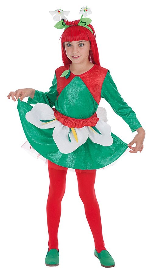 Disfraz de Gusanita Flor Infantil Niña 1