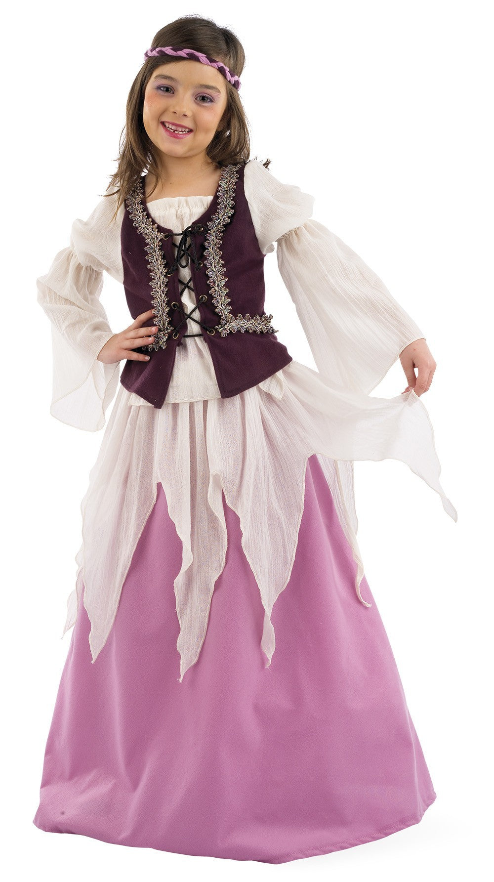Disfraz Medieval Julieta Infantil Niña 1