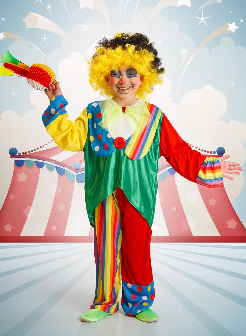 Disfraz Payaso Infantil Niño 1
