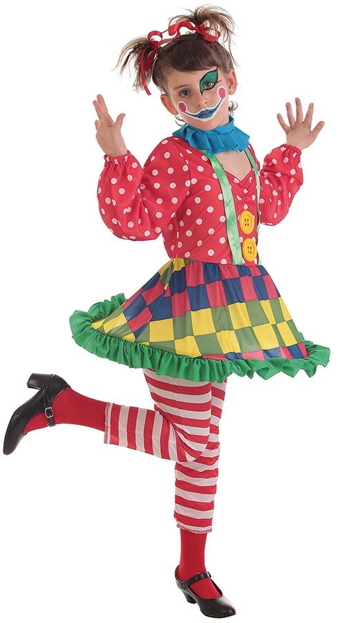 Disfraz Payasa Spotty Infantil Niña 1