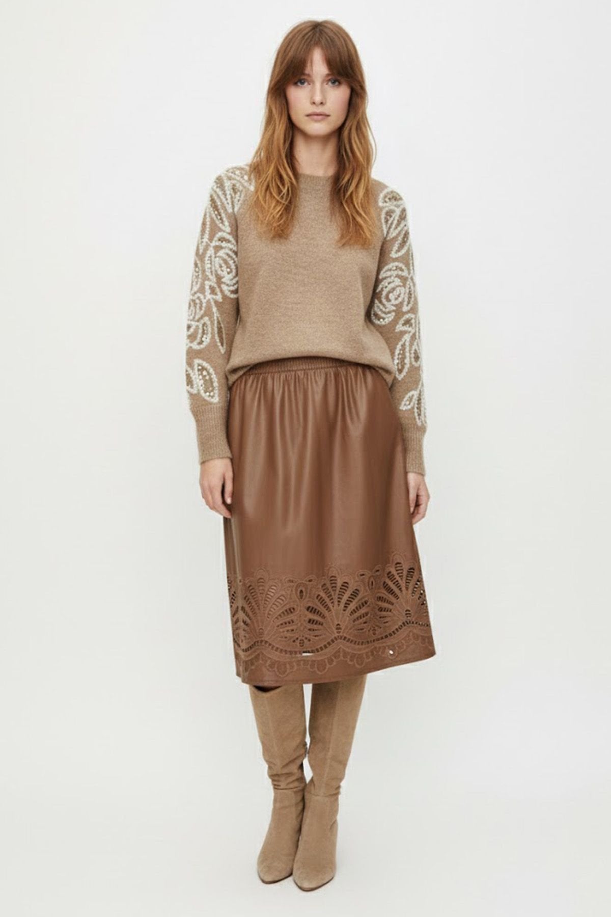 Jersey Natalia beige Derhy 1