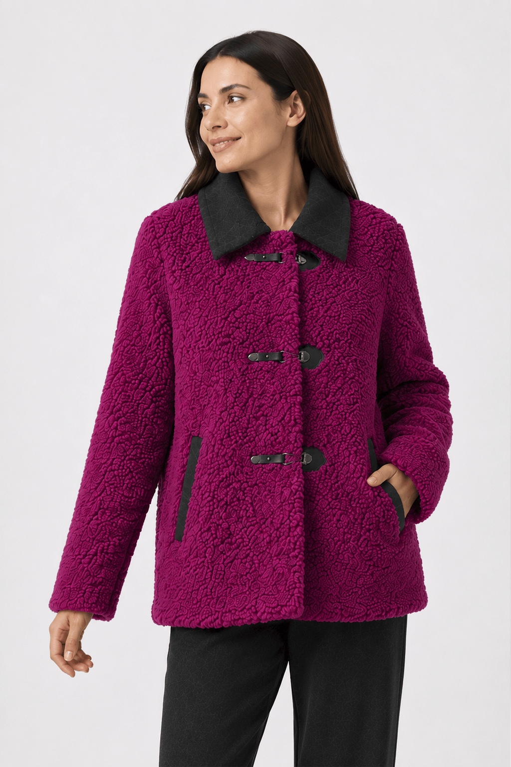 Parka Sibila fucsia Poupée Chic 1