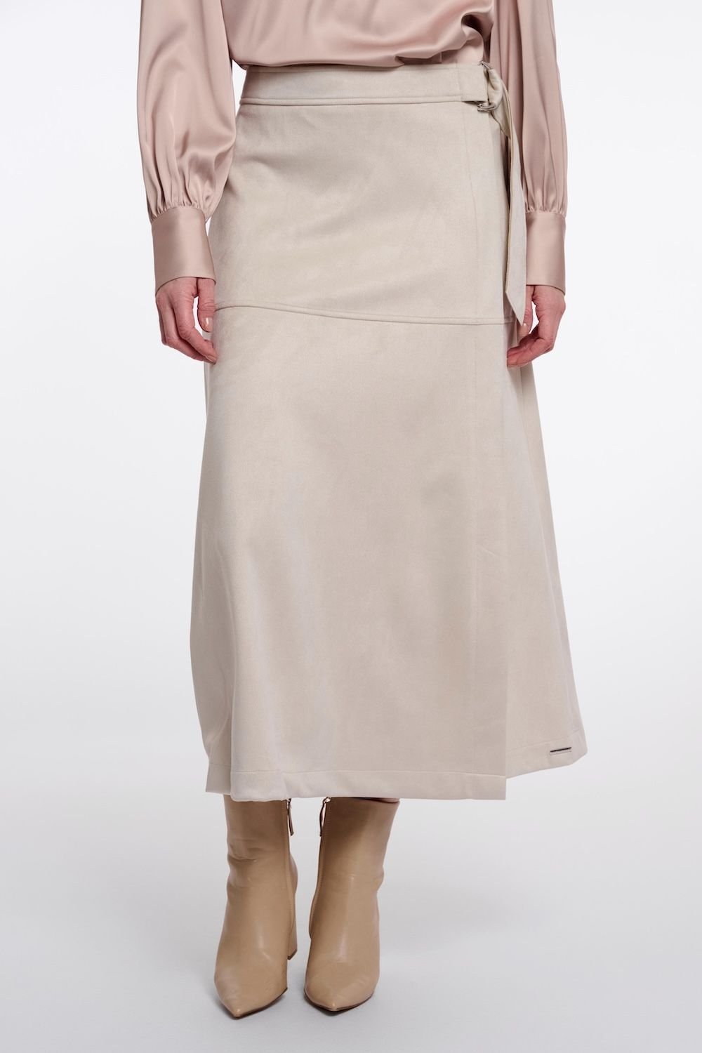 Falda beige Frosina Rino&Pelle 1