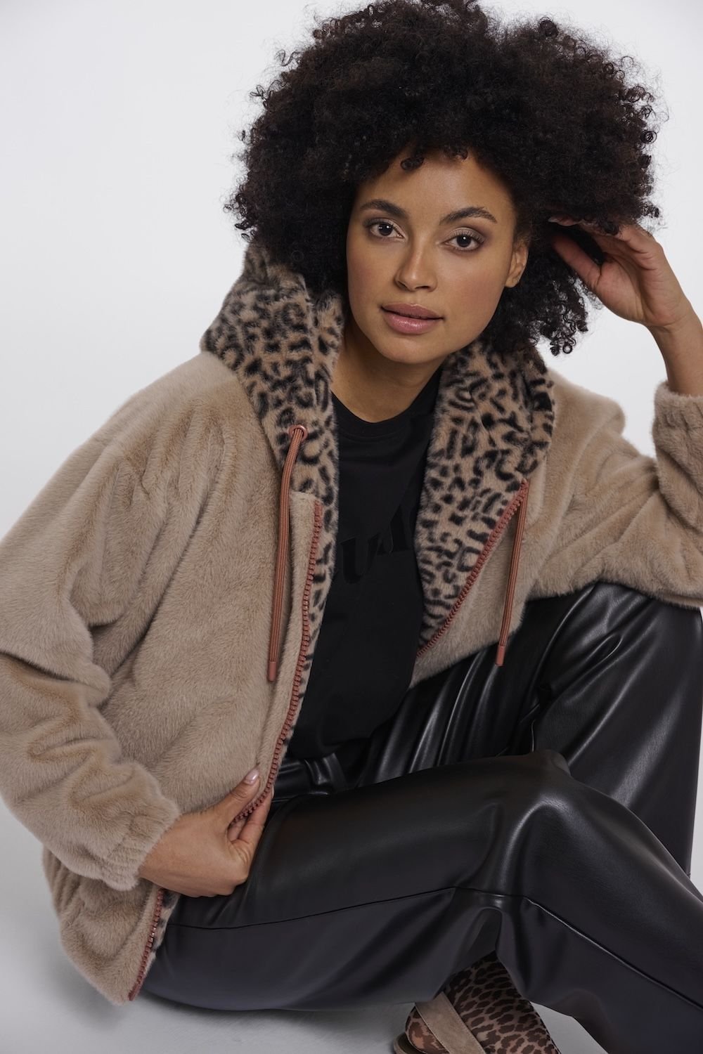 Chaquetón ORI animal print 2