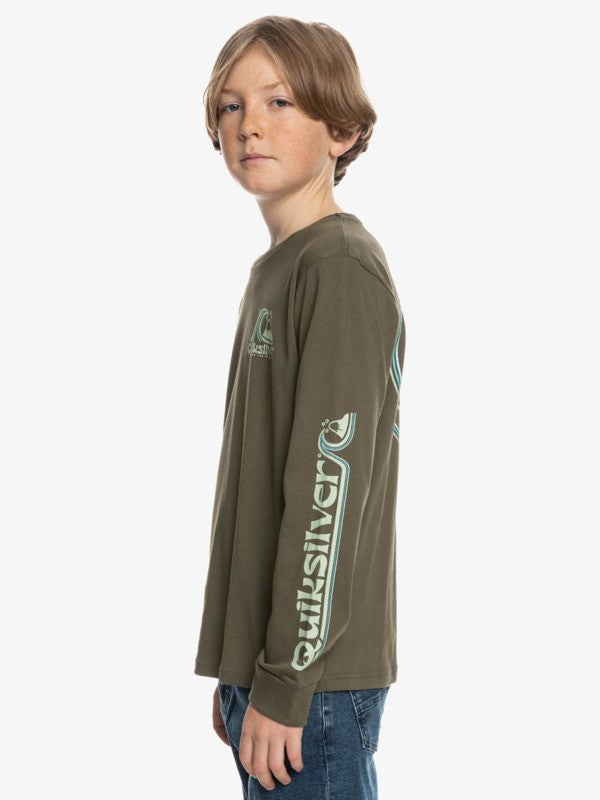 Camiseta Quiksilver Verde Niño 2