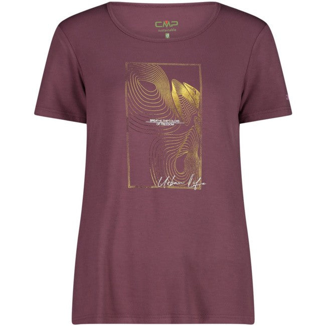 CAMISETA FIBRA DE BAMBÚ CMP MUJER 1