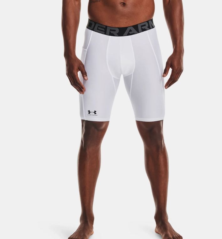 MALLA CORTA UA HOMBRE BLANCO 1