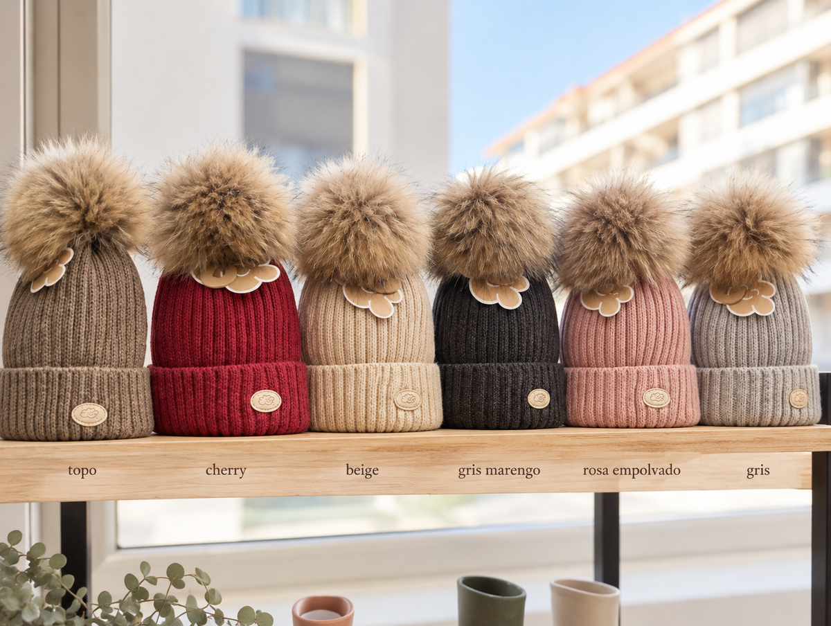 Gorro Ponpoi Monnuage