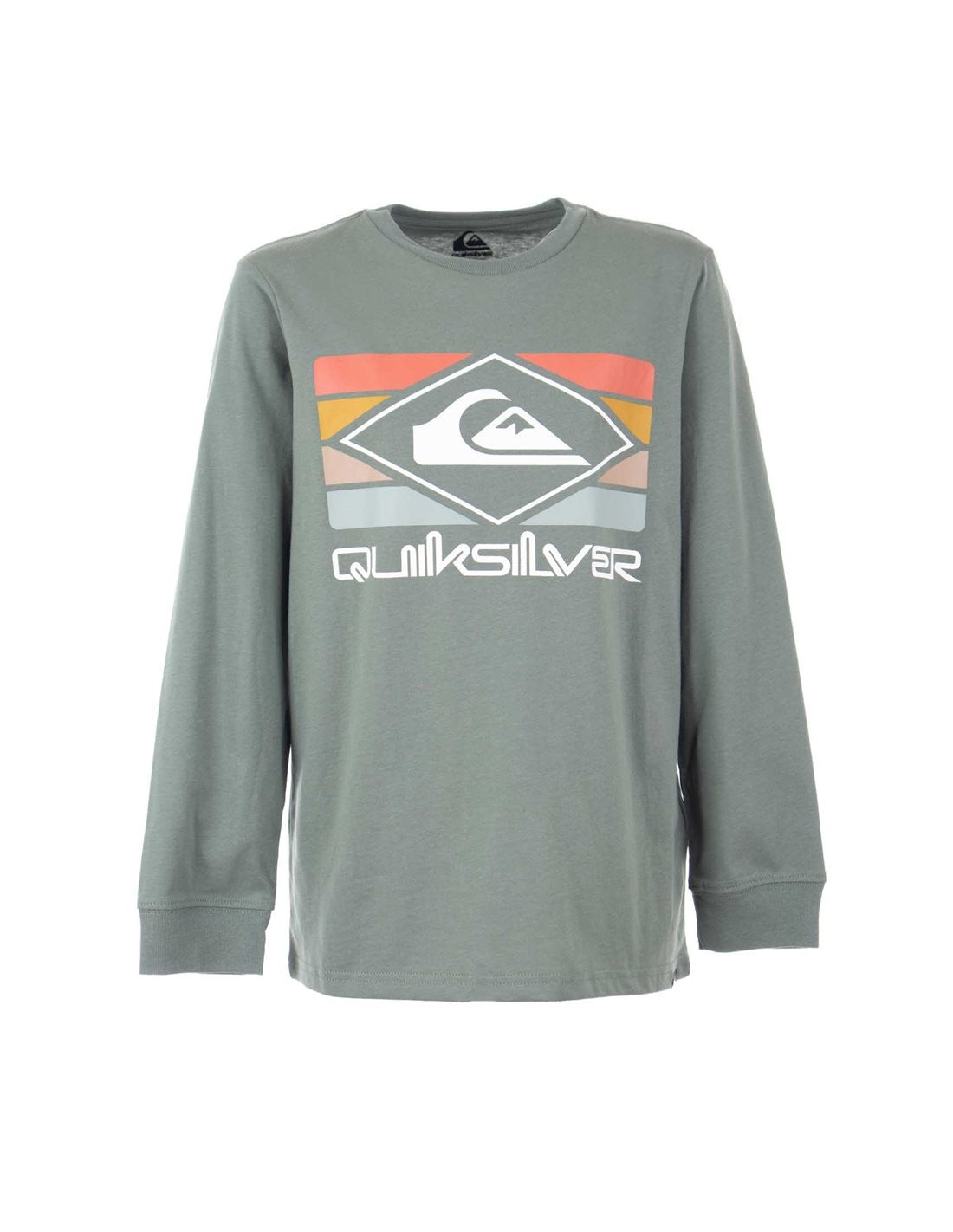 CAMISETA M.L QUIKSILVER VERDE QS RAINBOW 1