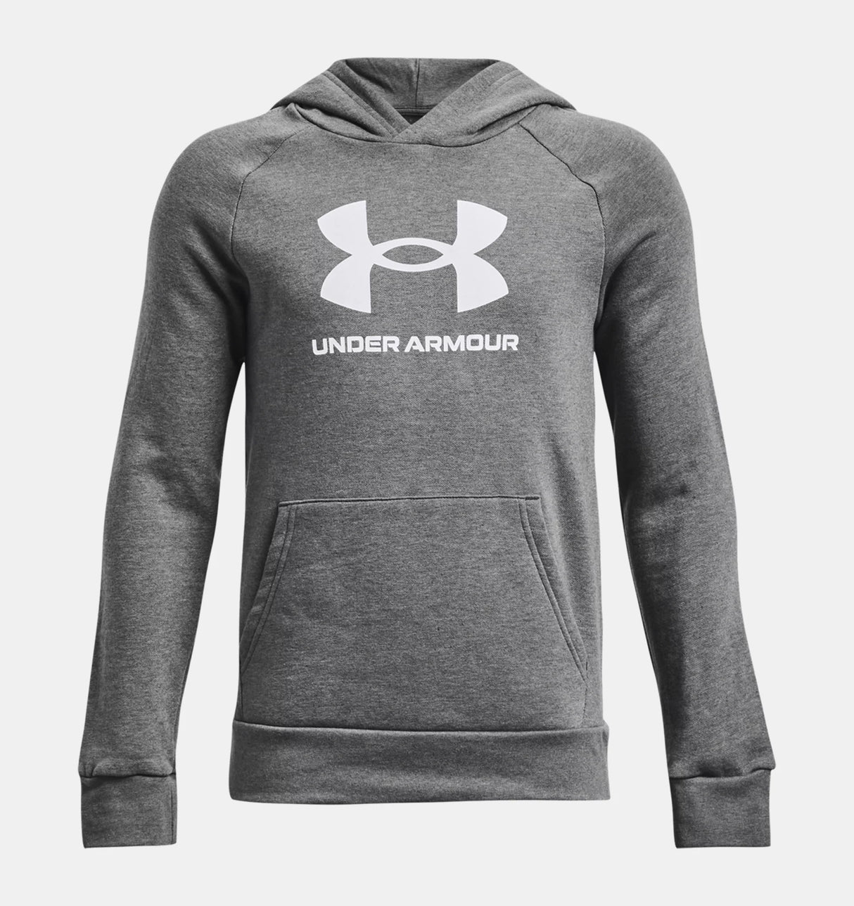 SUDADERA CAPUCHA UA RIVAL FLEECE BIG LOGO NIÑO 2