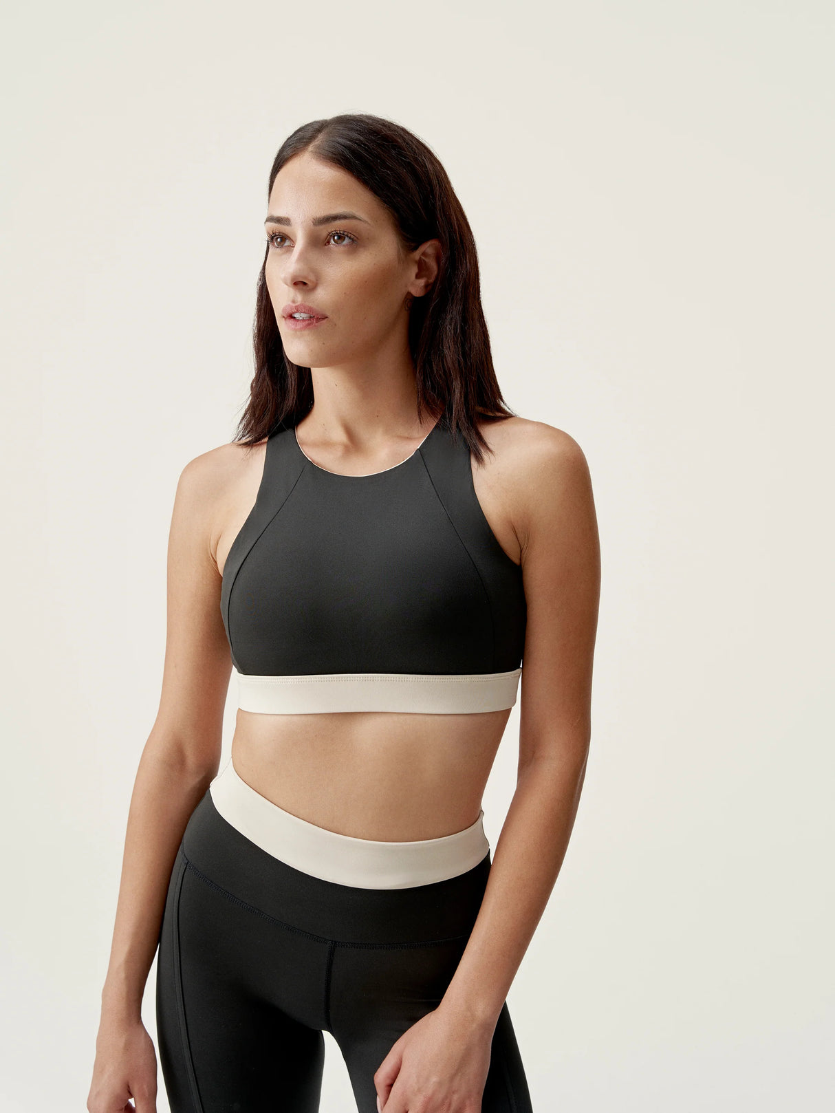 TOP BORN FIORELLA REVERSIBLE NGR/BG 1