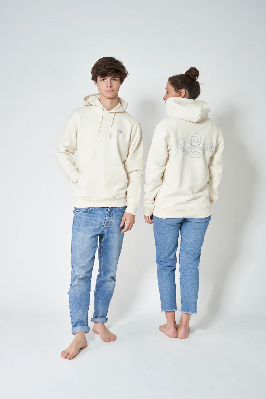 SUDADERA CON CAPUCHA MIKEL, KATXI X BATELA 1