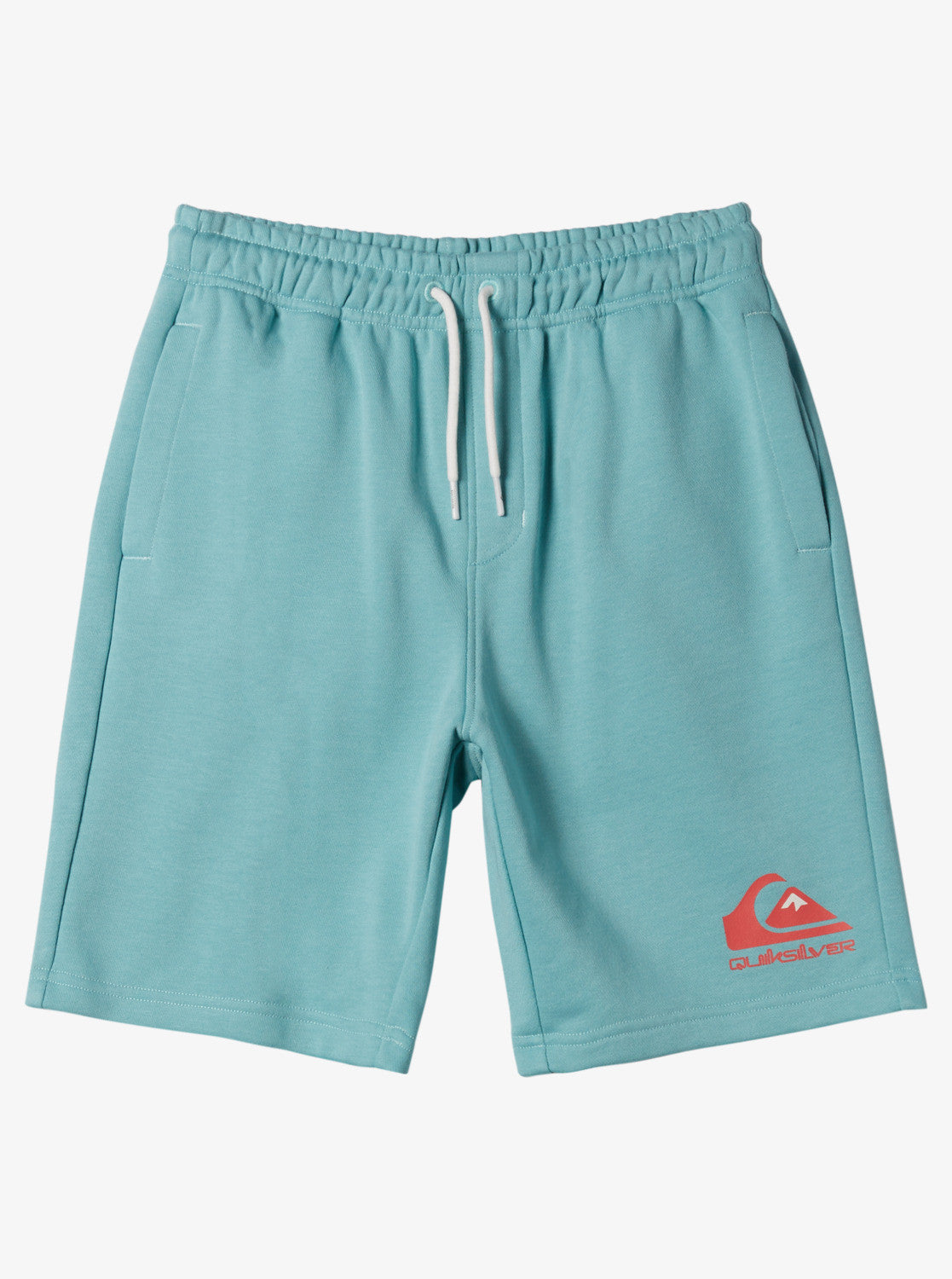 BERMUDA EASY DAY ALGODÓN QUIKSILVER LOGO TURQUESA 2