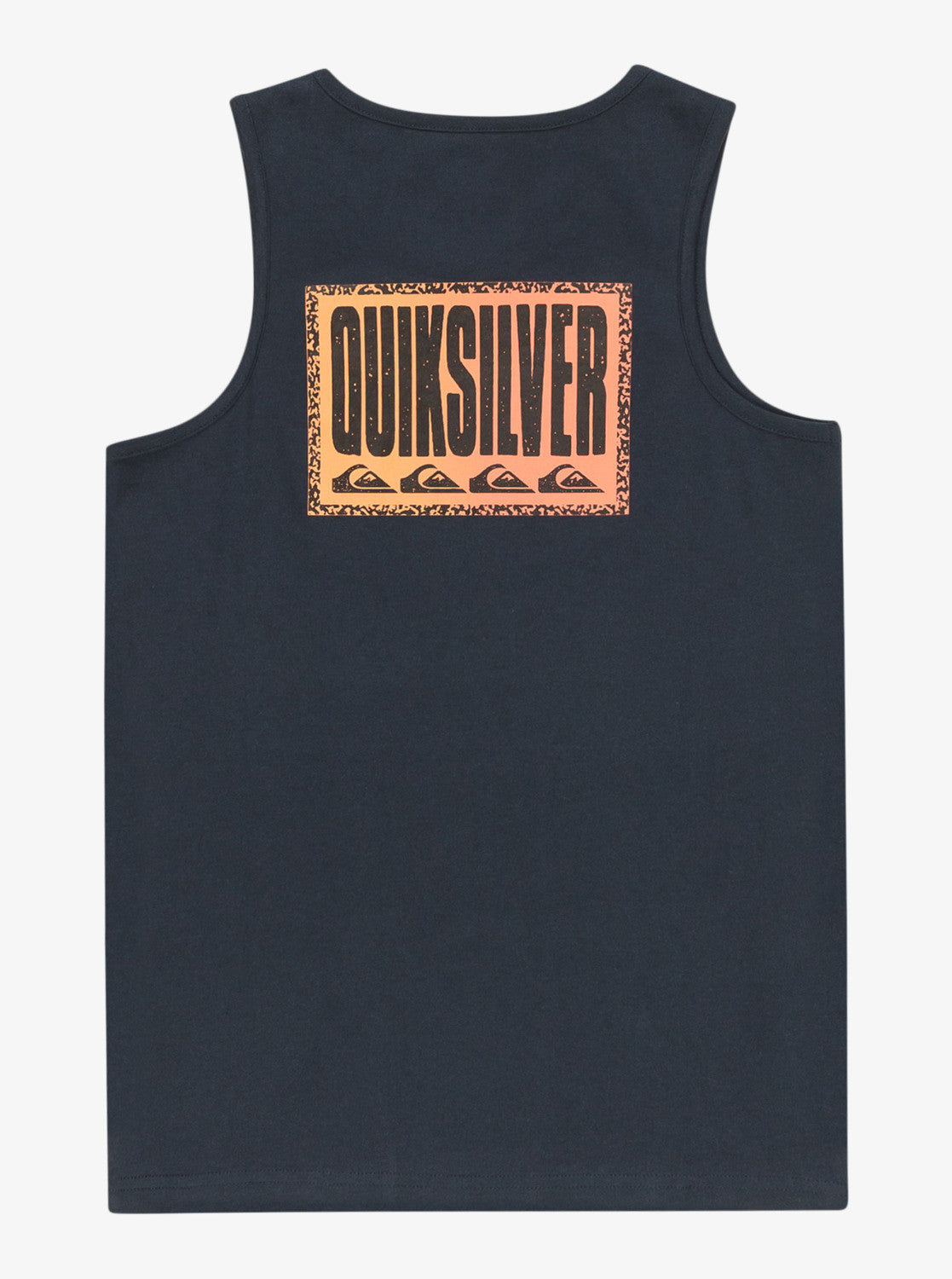 CAMISETA TIRANTE LONG FADE ALGODÓN QUIKSILVER LOGO BLANCO 2