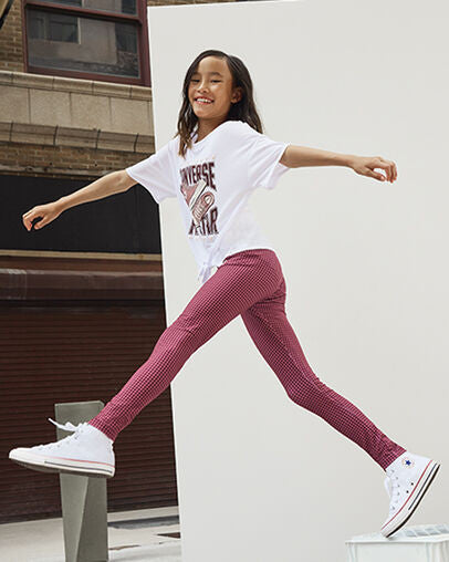 CAMISETA CONVERSE BLANCA NUDO 2