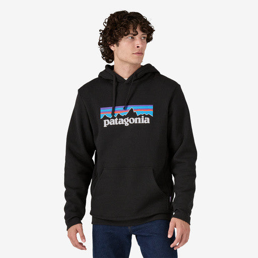 SUDADERA LOGO PATAGONIA NEGRO P-6 Logo Uprisal Hoody 1