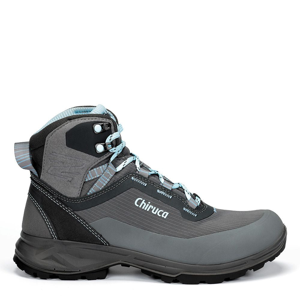 BOTA MONTE CHIRUCA GEISER LADY 13 GTX GRIS/AZUL 1