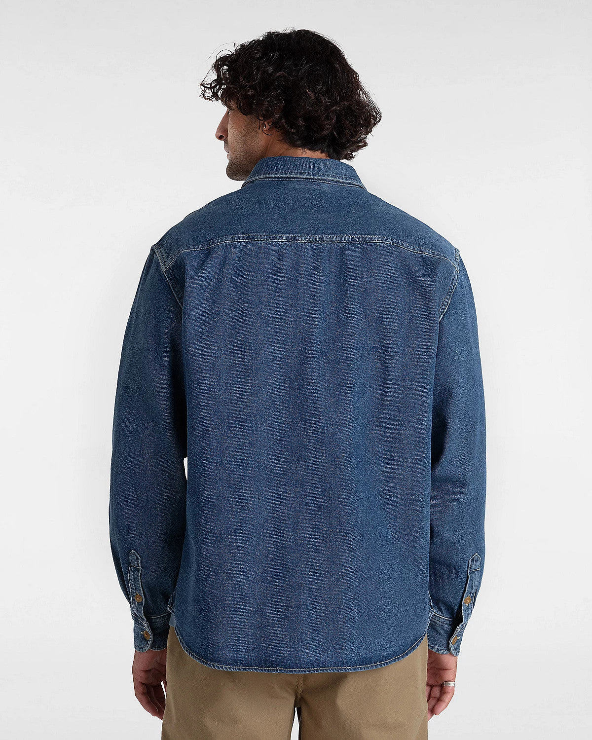 CAMISA VANS DENIM STEVENS AZUL 2