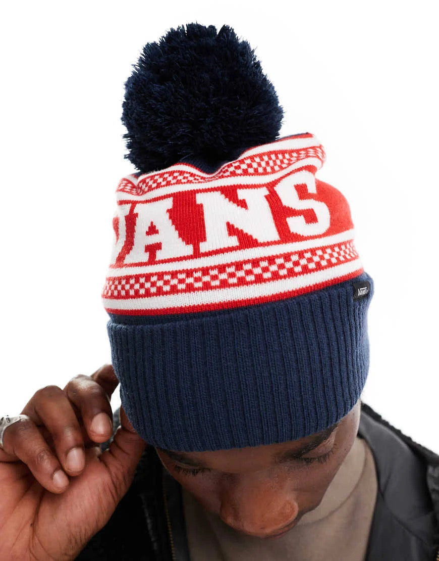 GORRO VANS CHECKPOM AZUL 2