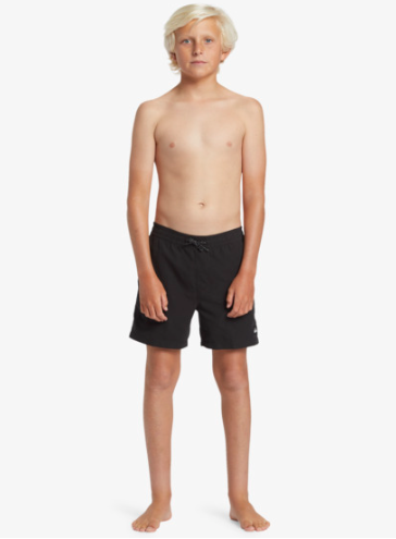 BAÑADOR NIÑO QUIKSILVER COLOR NEGRO CINTURA GOMA 1