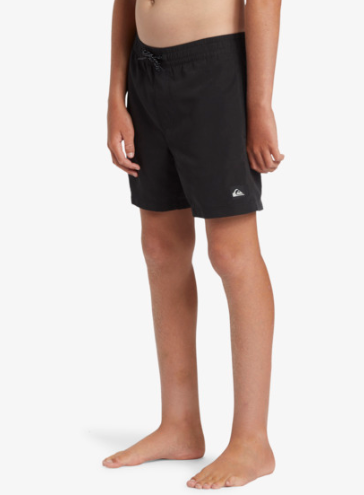 BAÑADOR NIÑO QUIKSILVER COLOR NEGRO CINTURA GOMA 2