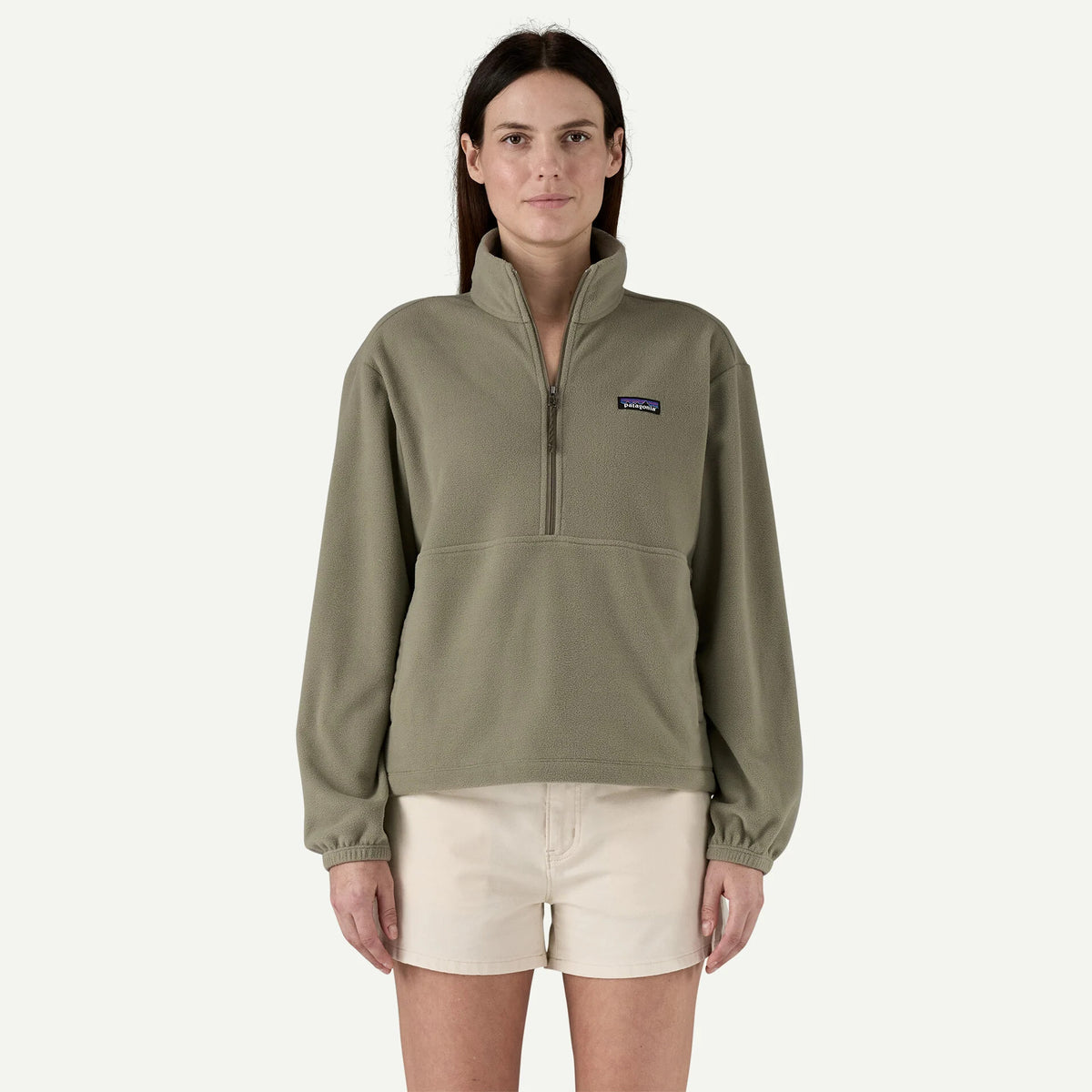 SUDADERA POLAR VERDE SRA 1/2CREMLL 1