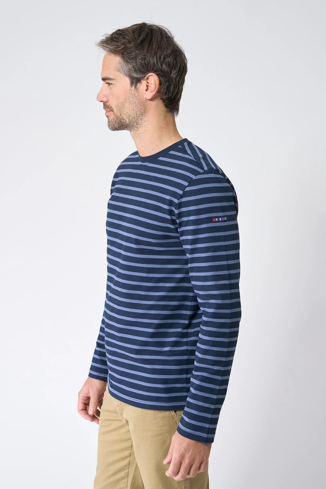 CAMISETA L GRUESA MNO/AZ RYAS 2