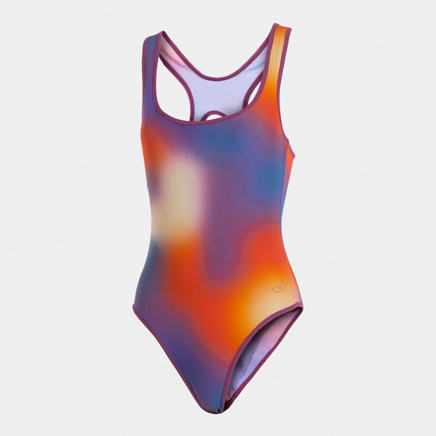BAÑADOR PARA PISCINA MUJER HYDRO COLOR VIOLETA MULTICOLOR 1