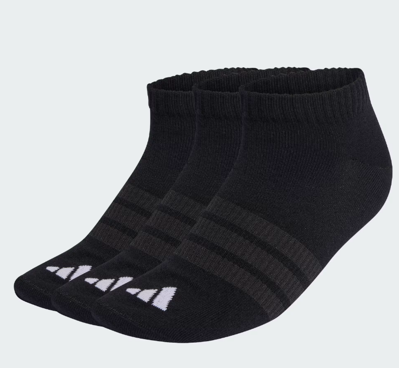 PINKIS 3/PACK NEGRO ADIDAS´26 1