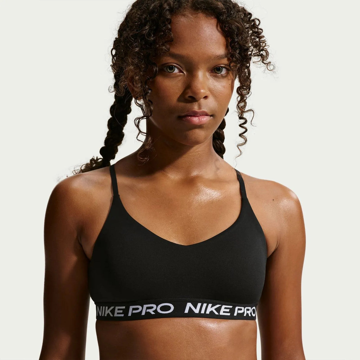 NIKE PRO BIG KIDS' (GIRLS') INDY BR 1