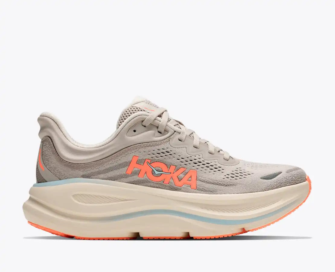ZAPATILLA RUNNING HOKA BONDI GRIS MUJER 1