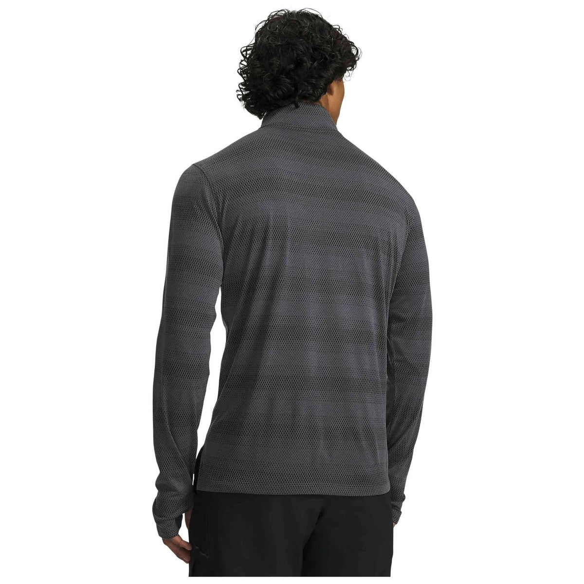 UA VELOCITI POLO 1/4 CREMLL GRIS SR UA´26 2
