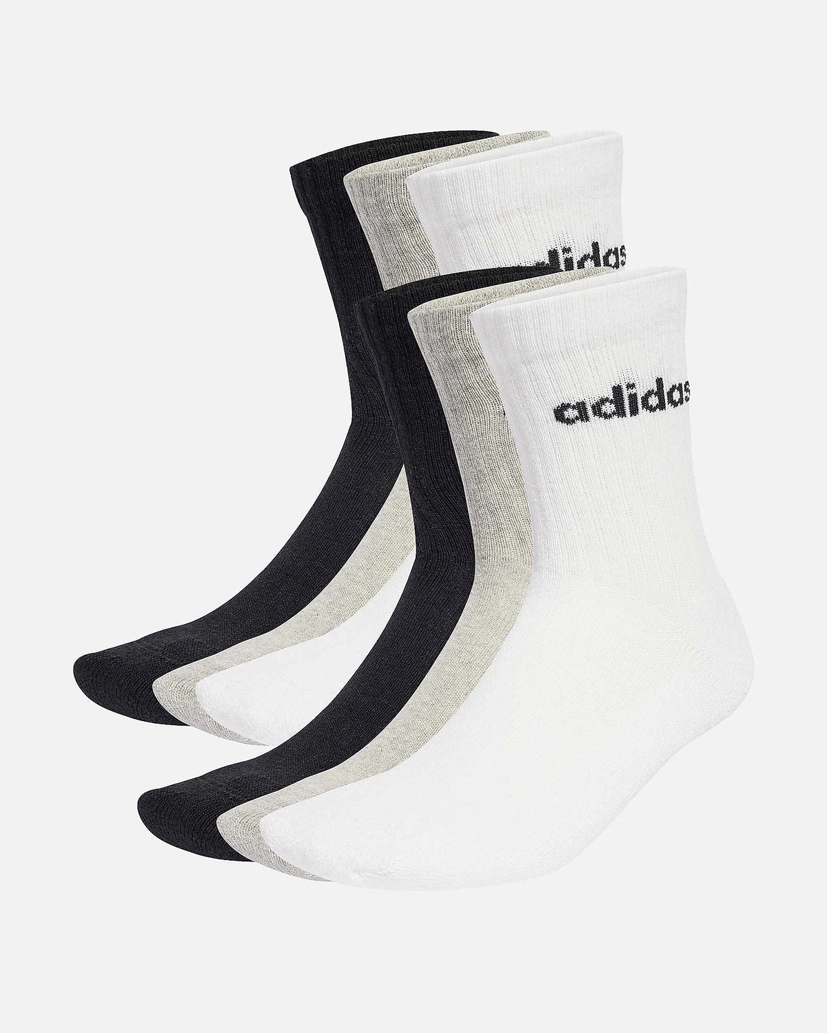 CALCETIN 3 PACK ADIDAS LINEAR KIDS CREW 1