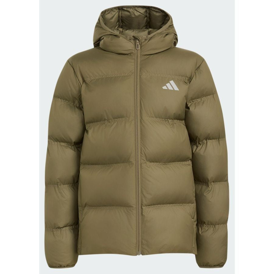 PLUMI NIÑO VERDE BOTELLA ADIDAS´26 1