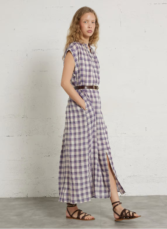VESTIDO LARGO MORADO 1