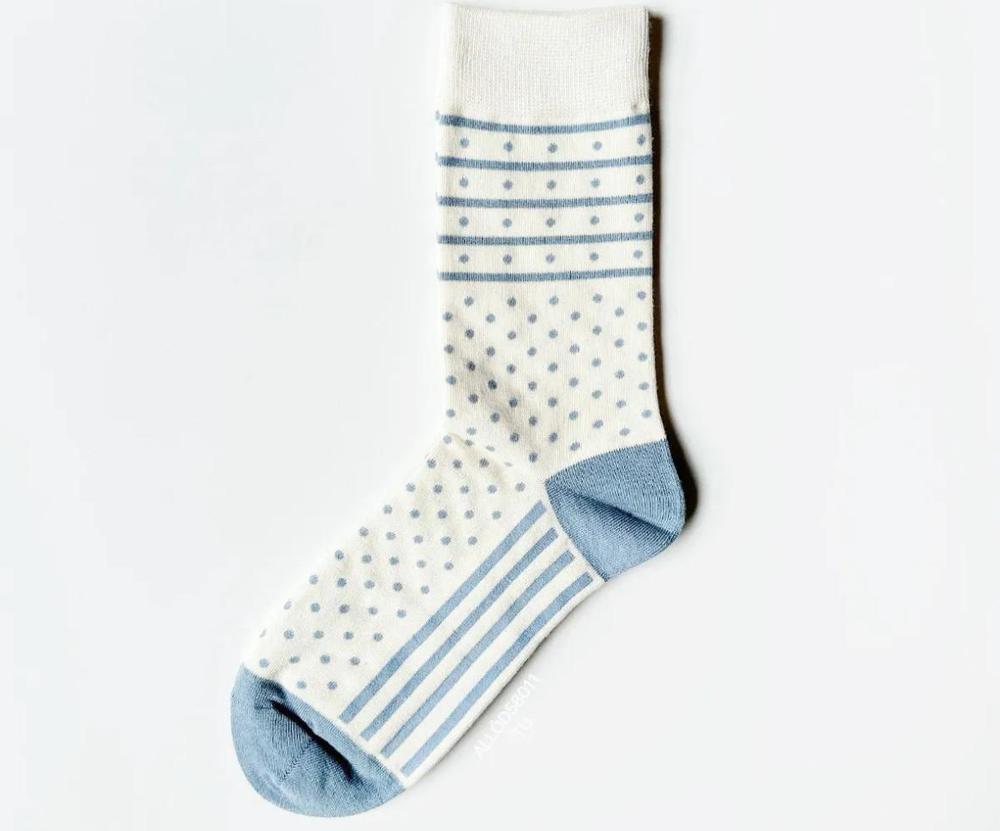 Calcetines Rayas, azul 1