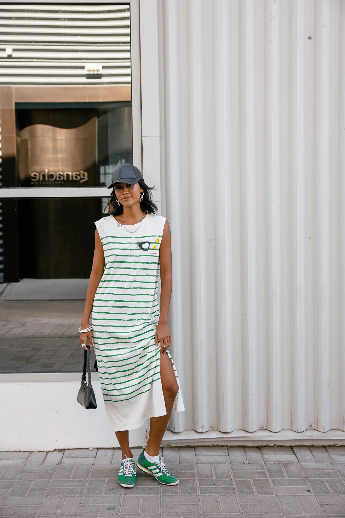 FREEMAN T. PORTER VESTIDO RAYAS VERDE REAVE SAILOR ROCK