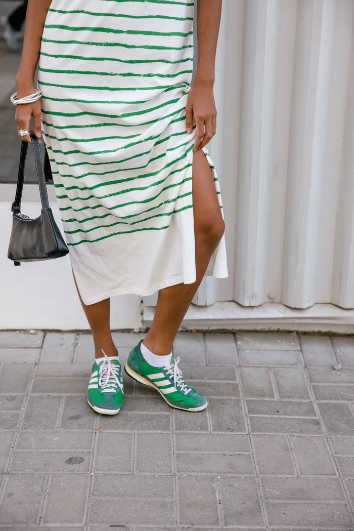 FREEMAN T. PORTER VESTIDO RAYAS VERDE REAVE SAILOR ROCK
