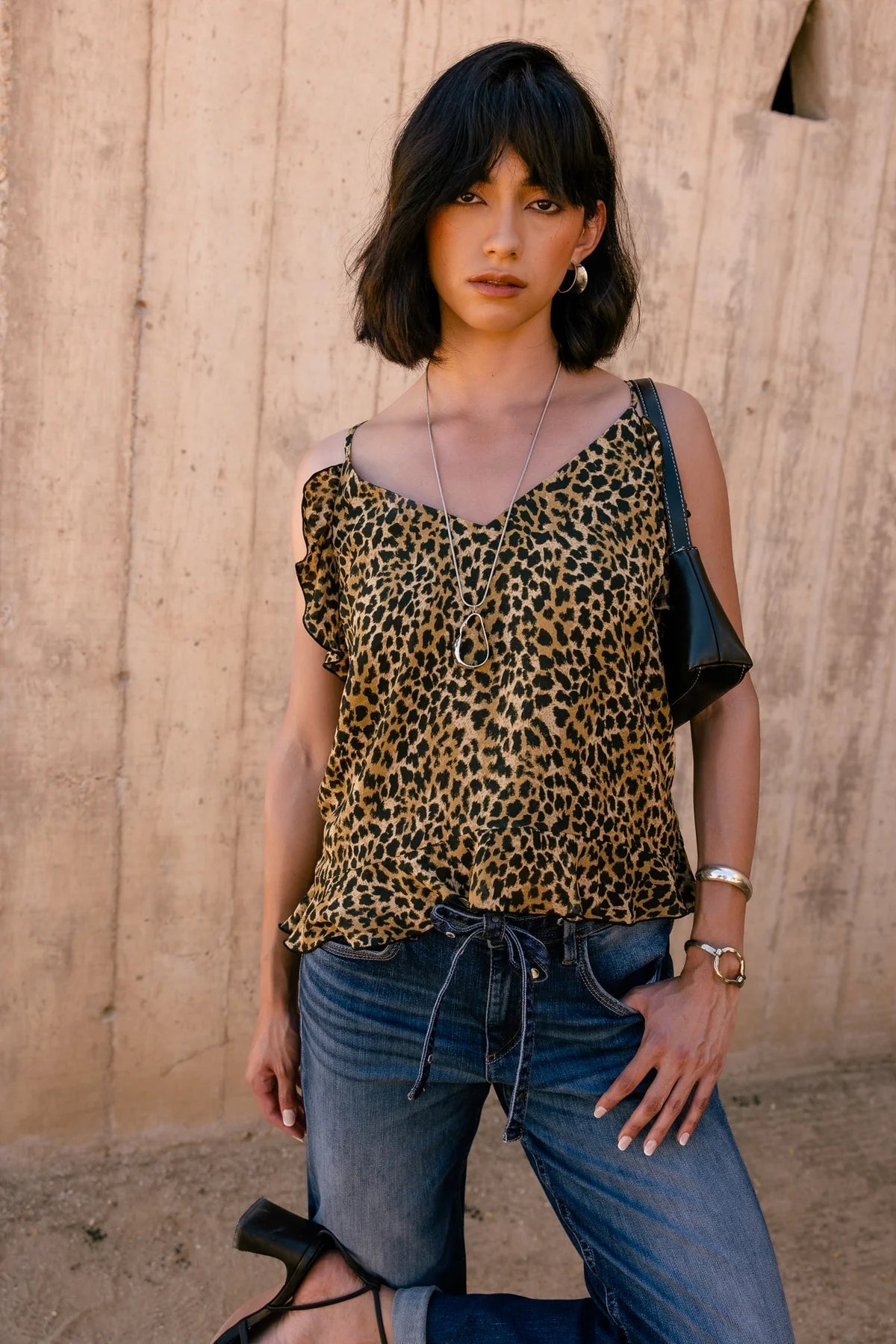 FREEMAN T. PORTER TOP TIRANTES ESTAMPADO ELSY HOUBA