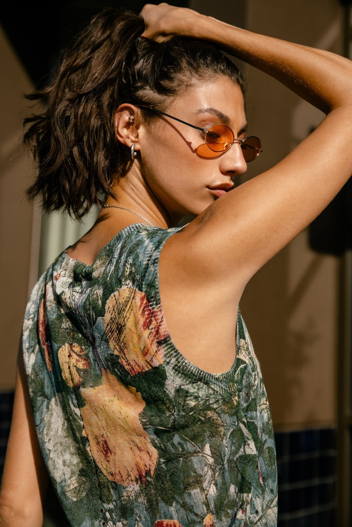 FREEMAN T. PORTER TOP ESTAMPADO DULCIA FLOWERS